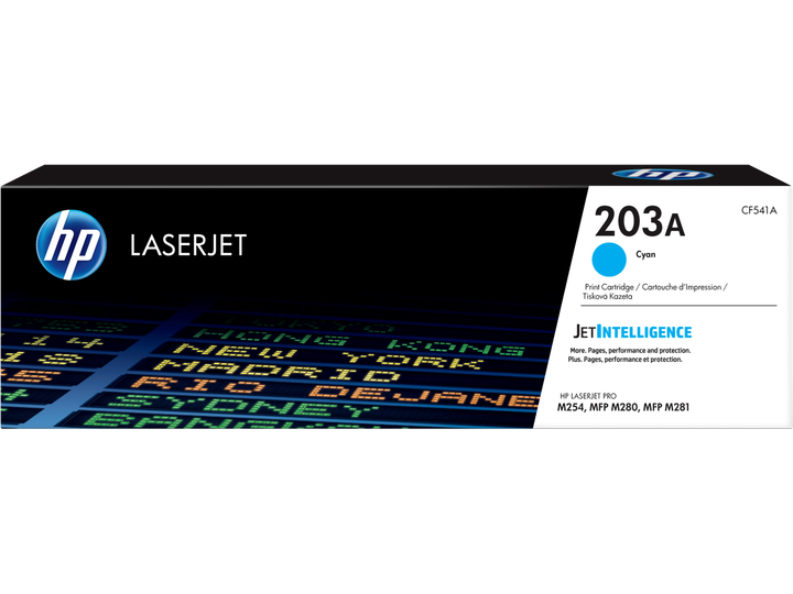 Original HP 203A CF541A cyan toner cartridge