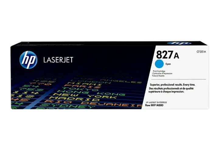 Original HP 827A CF301A cyan toner cartridge