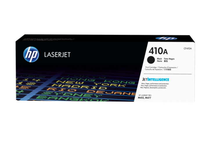 Original HP 410A CF410A black toner cartridge