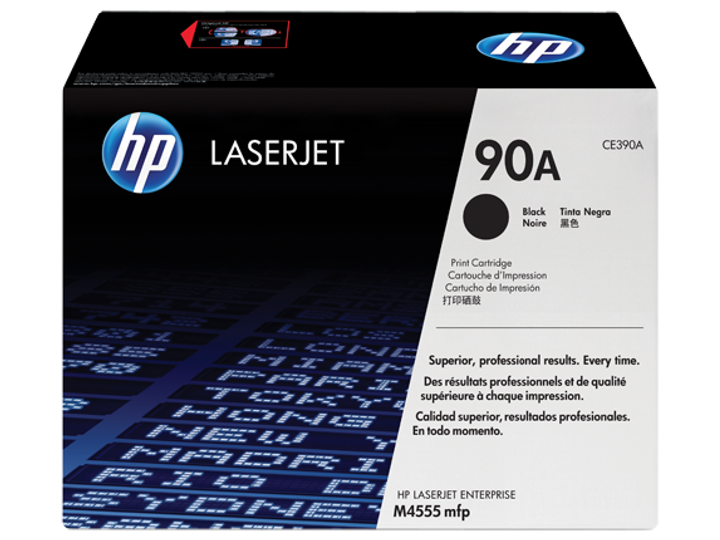 Original HP 90A CE390A toner cartridge